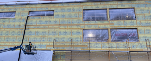 MVSC siding installation