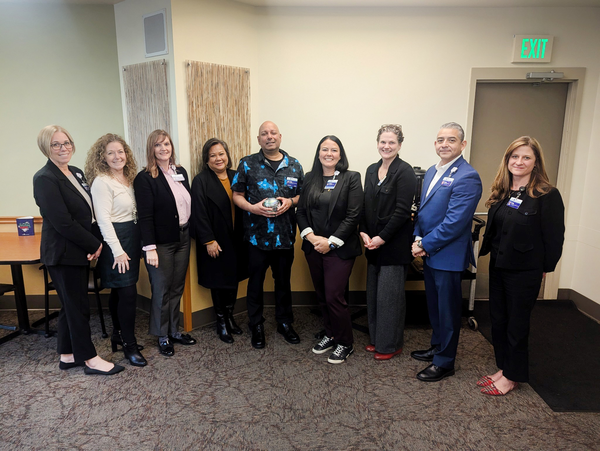Arjin Combs, ganador del premio Rose Award de Skagit Regional Health
