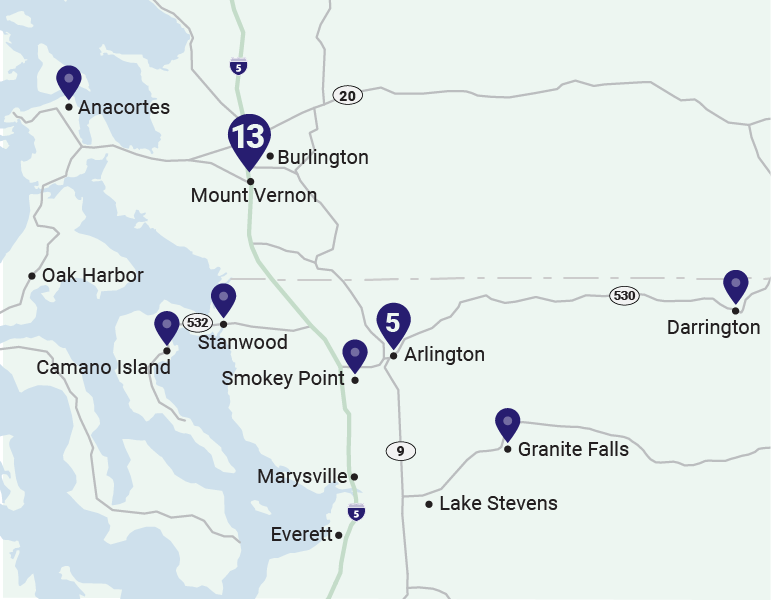 Sedes de Skagit Regional Health