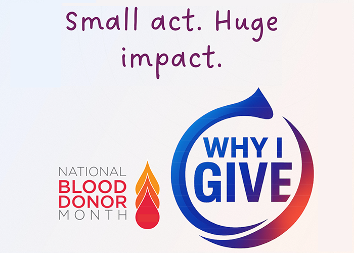 Mes Nacional del Donante de Sangre