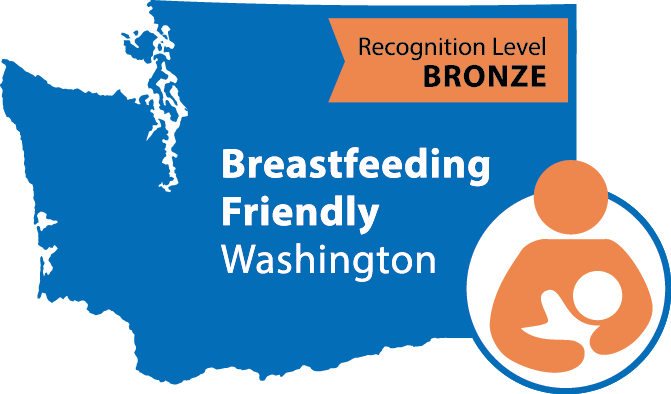 Breastfeeding recognition level bronze