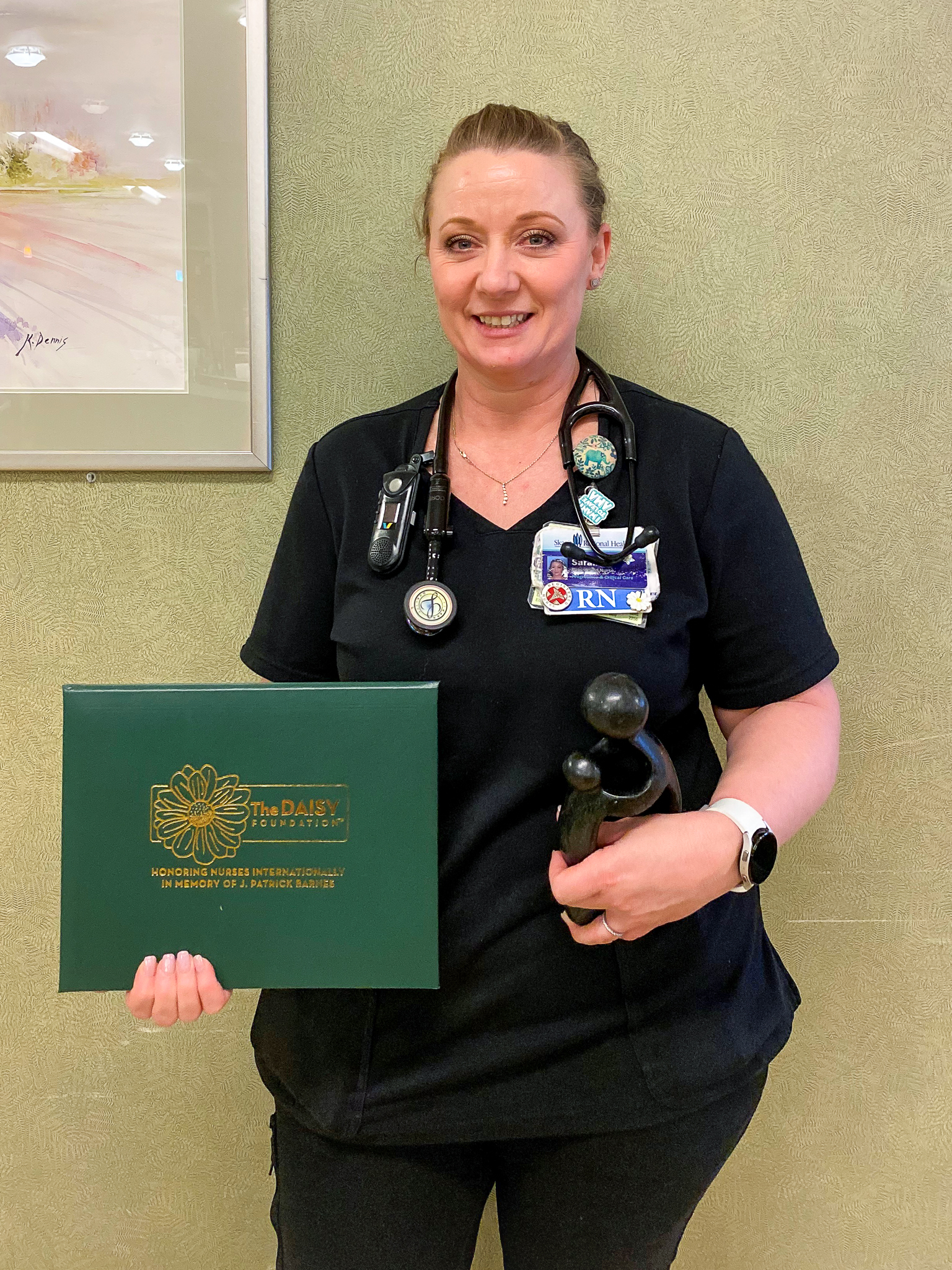 Sarah Gomez, RN, CCU, May 2025 DAISY Award winner