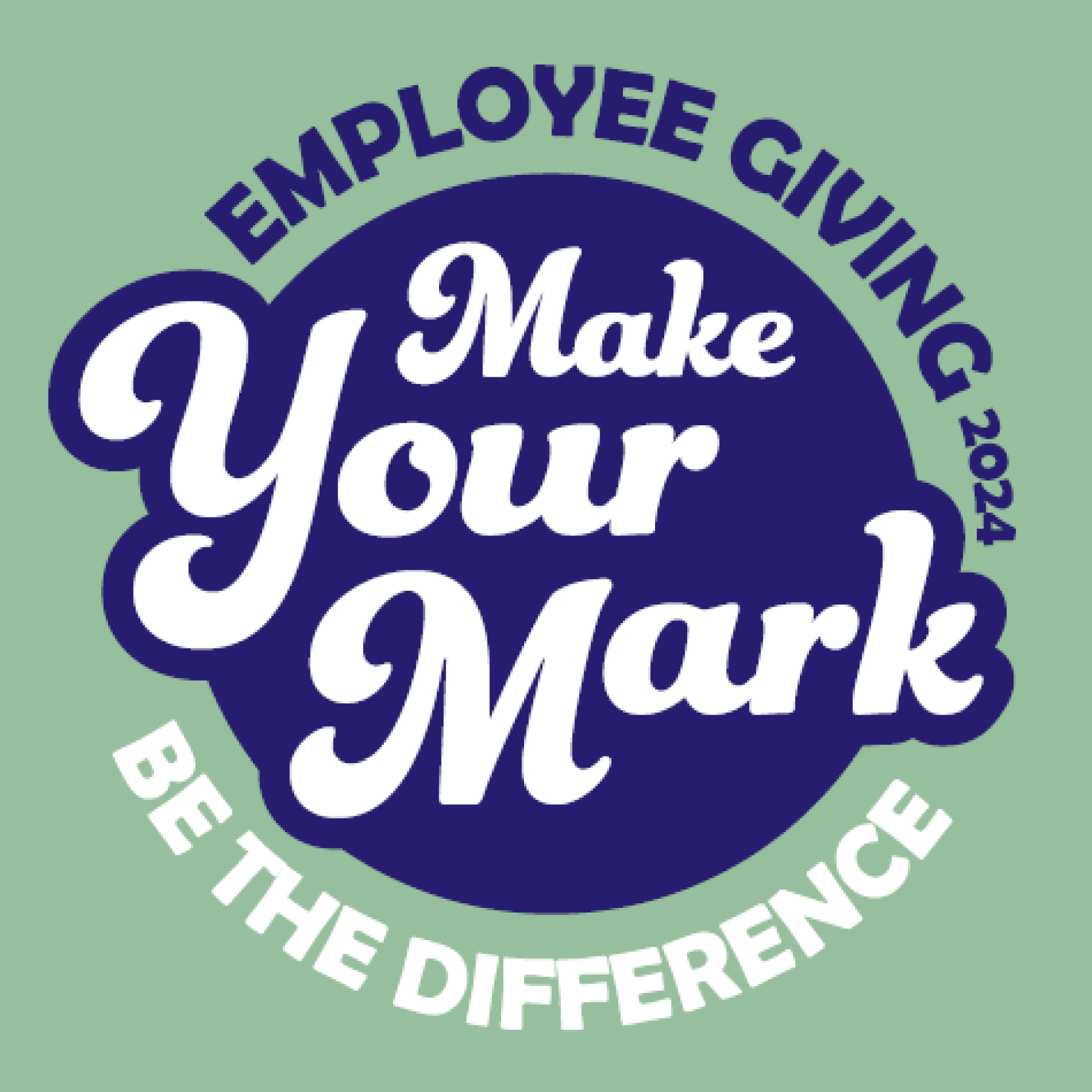 Logotipo de la campaña de donaciones de empleados