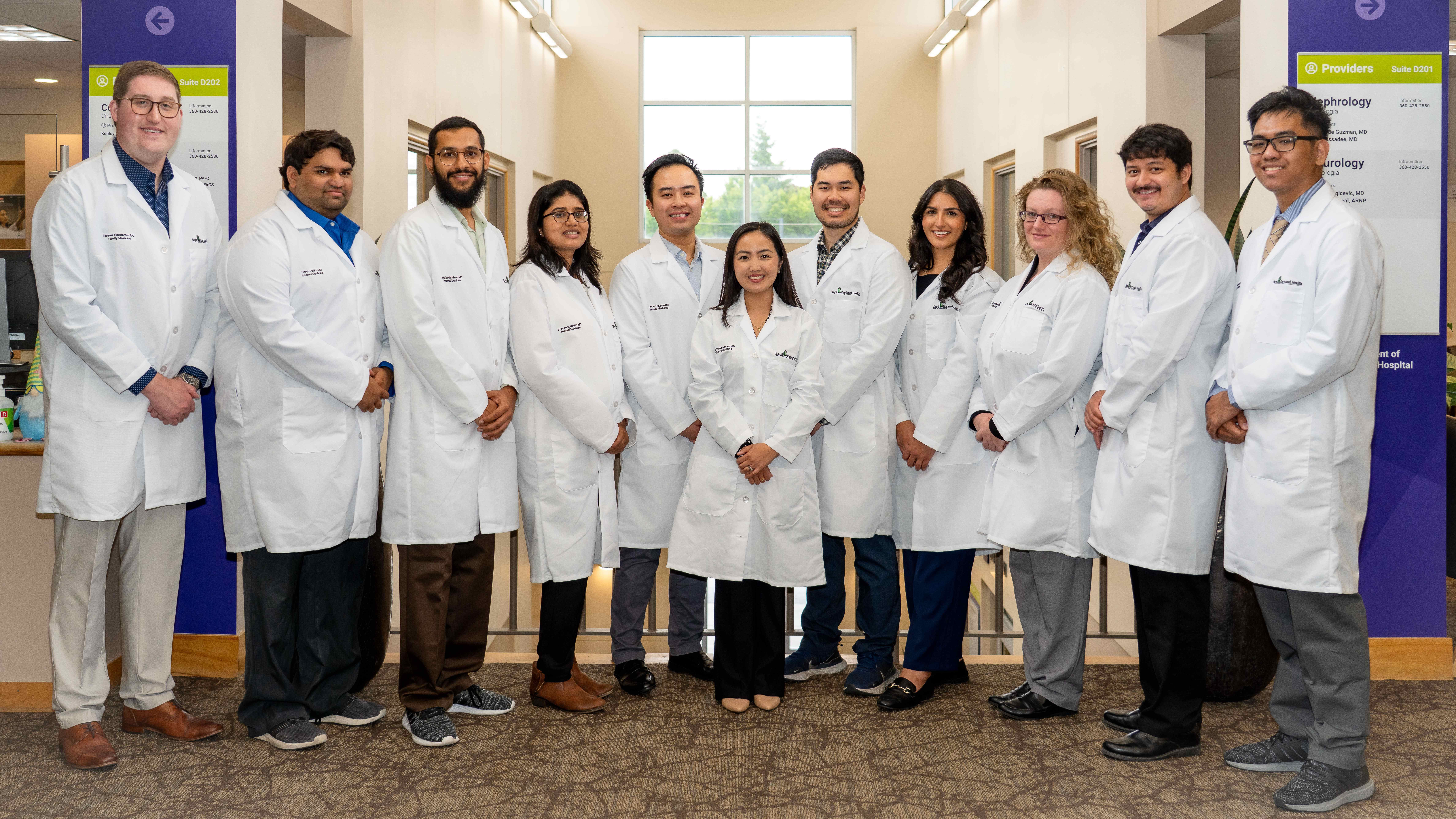 Estudiantes de formación médica de posgrado