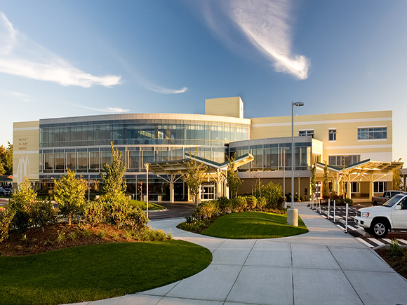 Exterior del Skagit Valley Hospital 