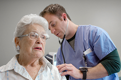 Provider with patient