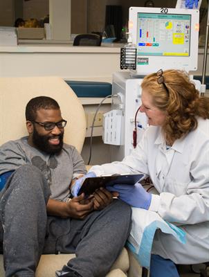 Provider with patient
