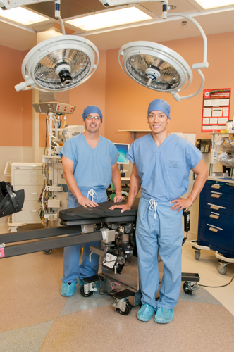 Providers in operating room