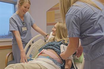 OB Prenatal care - patient with staff